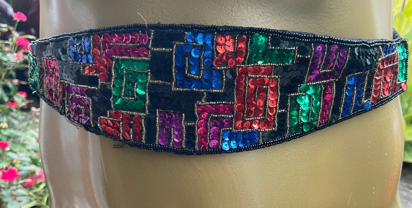 Sequin Belt
