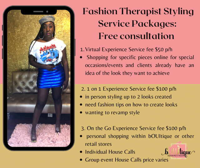 1 on 1 Experience Styling Service
